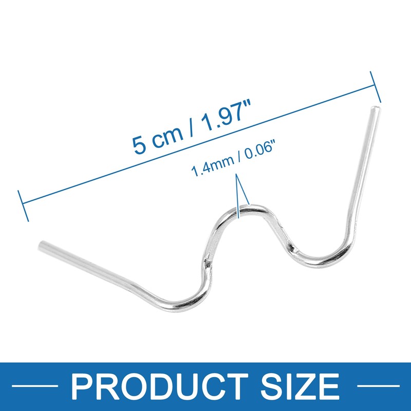 A ABSOPRO Motorcycle Fastener Spring Clip for Round Headlight (Set