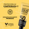 Quotidien Protector Solar Facial FPS 50, Protección de Amplio Espectro,