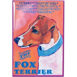 Fox Terrier Fridge Magnet