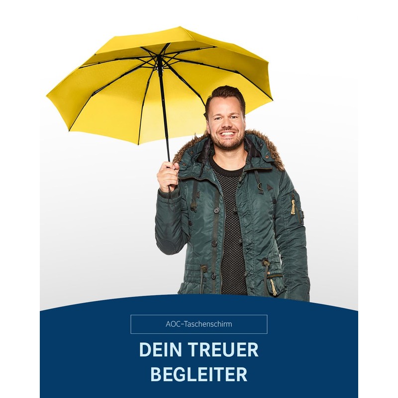 FARE Mini Pocket Umbrella - Premium Umbrella Opens Closes Automatic