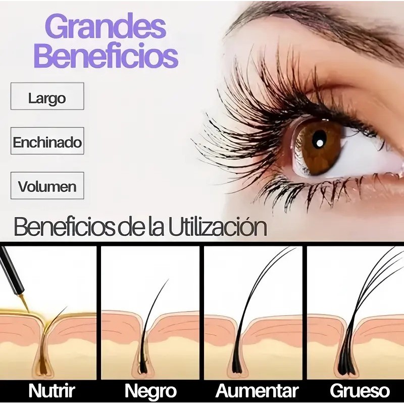 3p Serum Alargador Fortalecedor Pestañas Bioaqua Crecimiento