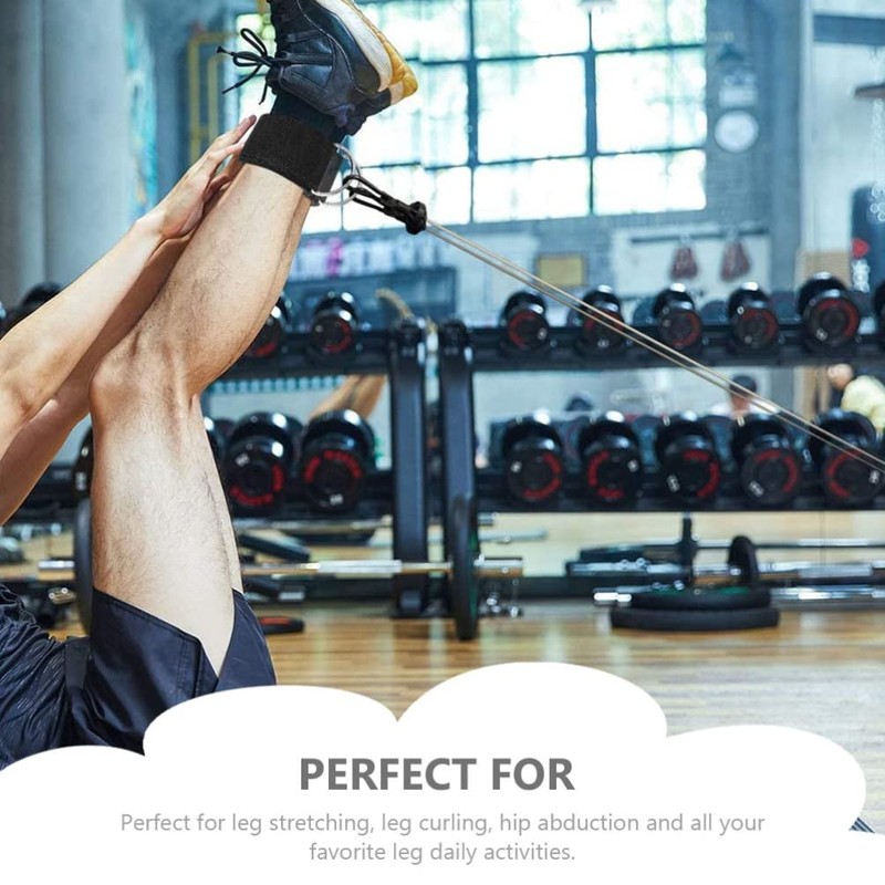 BESPORTBLE 2pcs Neoprene Ankle Strap for Cable Machine Fitness Ankle