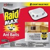 Raid Max Double Control Ant Baits, Kills the Colony, 8