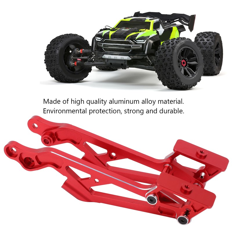 Adjustable Metal Rear Wing Mount Set for Arrma 1/8 Remote