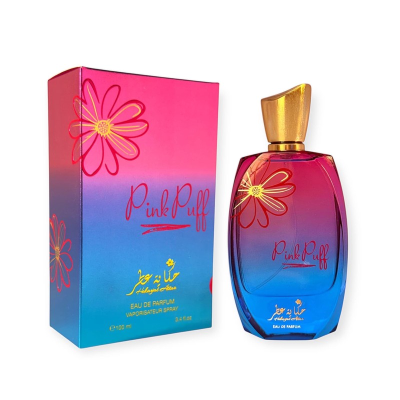 HEKAYAT ATTAR PinkPuff Eau De Parfum, 3.4 Fl Oz, Floral