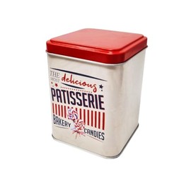 CUCUBA The Most Delicious Patisserie Vintage 150g Tea Bag Food Container