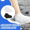 VONJUMA 2 Pairs Shoe Covers Waterproof Non-Slip Shoe Covers Reusable