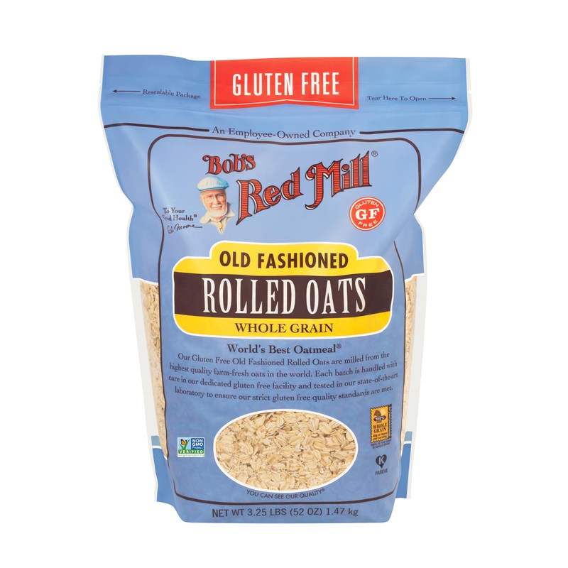 Bob's Red Mill Gluten Free Old Fashioned Rolled Oats, 52oz