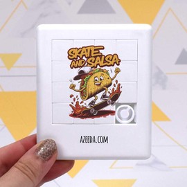 Azeeda 'Skate und Salsa' Schiebepuzzle (PZ00035204)