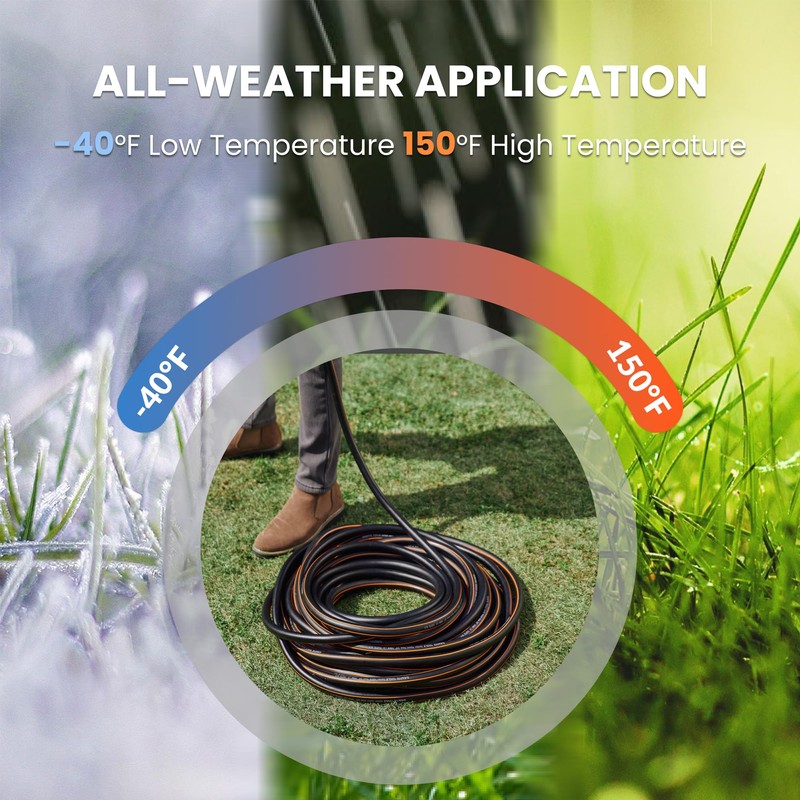 Giraffe Tools Leader Hose 10ft x 5/8", Short Water Hose