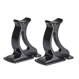 Valdern Pair of Traditional Black Universal Radiator Feet 100mm High