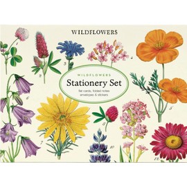 Cavallini Papers & Co. Juego de papelería de flores silvestres