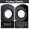Isslly 2PCS Shower Arm Flange, 2.5" Round Replacement Escutcheon Plate,