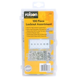 Rolson 61288 100 pc Locknut Assortment