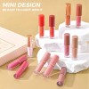 12 Cores De Batom Matte Kit De Gloss Labial Impermeável
