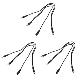 VICASKY 3pcs Guitar Pedal Daisy Chain Cable High Conductivity Electric Guitar Cable Splitter