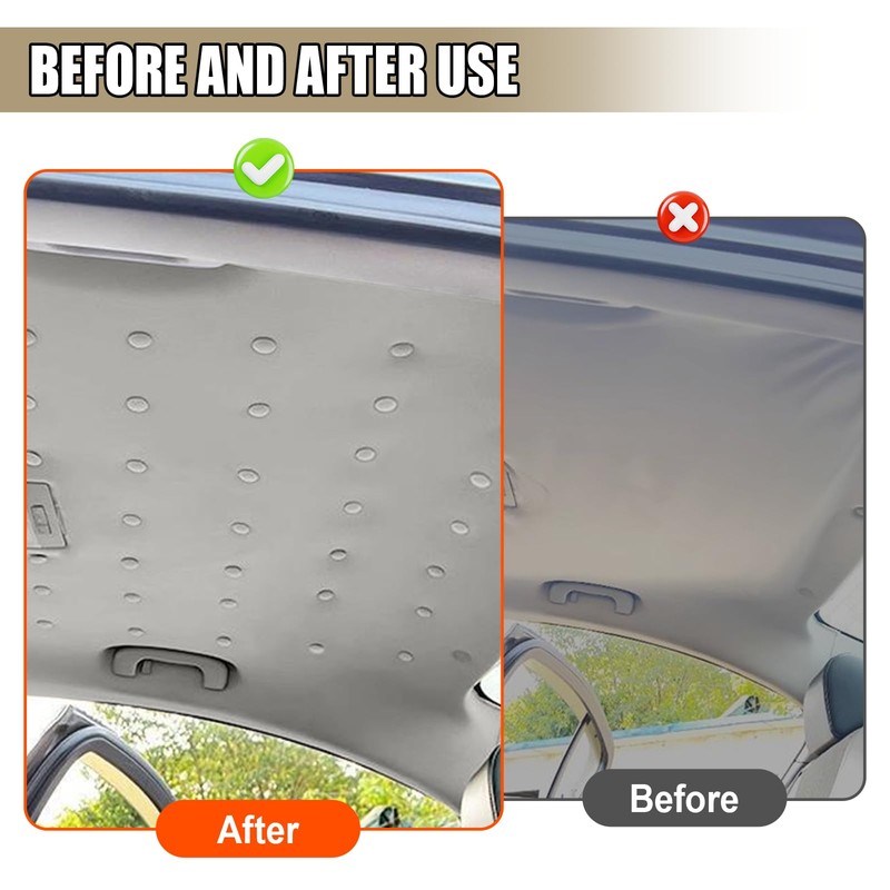60PCS Car Roof Headliner Repair Kit, Auto Roof Snap Rivets