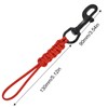 Snap Hook Clip with Rope - Portable Though Anti-Lost Strap