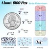 6100Pcs Resin Rhinestones for Crafting with 2Pcs 10ml B7000 Jewelry
