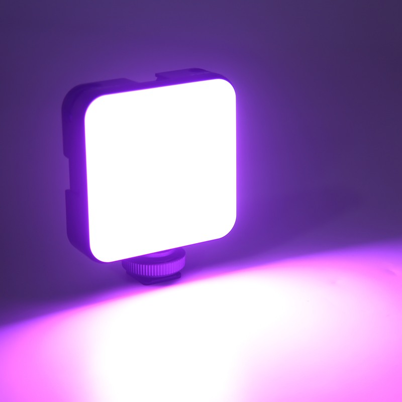 W64 RGB LED Fill Light Multiple Light Effects Modes Pocket