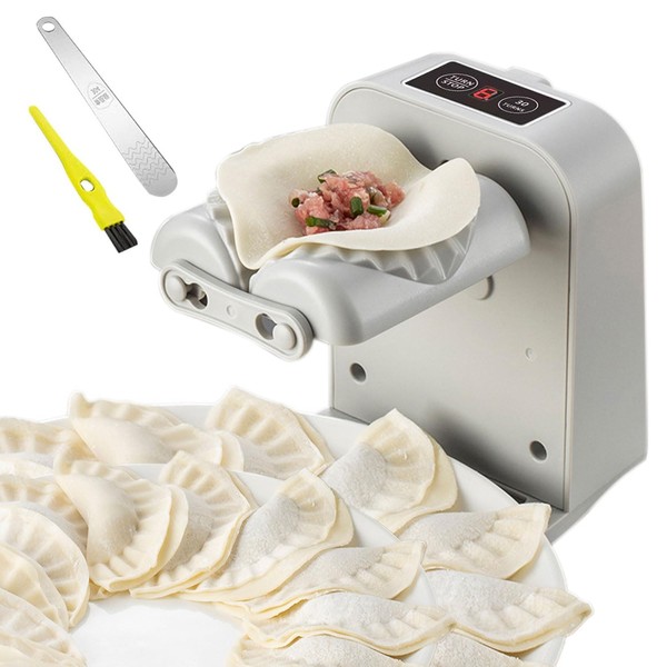 Automatic Electric Dumpling Press Maker Machine - Adjustable and Easy