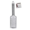 Fackelmann OPAL Hand Grater, Zester, Stainless Steel, 24x5.5x1.5cm, Silver