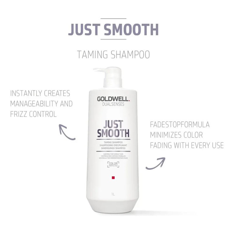 Goldwell Dualsenses Just Smooth Taming Champú Antiencrespami