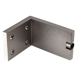 Gedotec Fonda Chest of Drawers Foot Height-Adjustable Furniture Foot Stainless Steel Matt Cabinet Foot Vintage Square Height 100 mm Load Capacity 100 kg 1 Piece Design Base Foot Aluminium for Couch