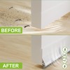 DINGLIAN 2 PCS Door Draft Stopper for Bottom with Brush,