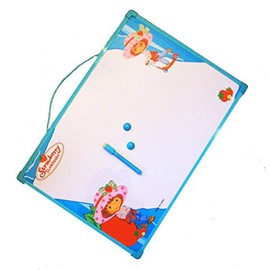 Children Colorful Dry Erase Magnetic White/Alphabet Board with Marker, Eraser and Magnets (Large Girls 50x35)