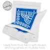 Breeze Decor Emblem of Israel Garden Flag Set with Stand