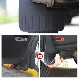 Mabett Mud Flaps for Ford Maverick 2025 2024 2023 2022 Accessories, Flexible Material, All-Weather Fender Front & Rear Mud Guards Splash 4PCS（Not Fit Lobo Model）