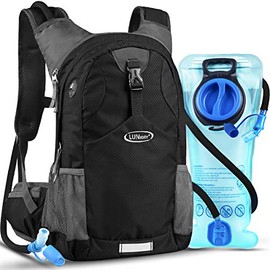 Lunidry Hydration Pack Thermal Insulated Hydration Backpack with 2L BPA Free Leak-Proof Water Bladder, Daypack Perfect for Running, Cycling, Hiking, Climbing-Keep Liquids Cool Up to 4 Hours