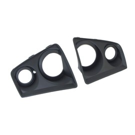 Bundle FOR 2012-2015 CAMARO ZL1 FRONT BUMPER FOG LIGHT BEZEL TRIM WITH FOG HOLE LH & RH GM1038143 GM1039143