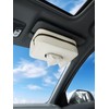 Multi-Functional Car Tissue Holder with ‌2 Storage Nets, Upgraded PU