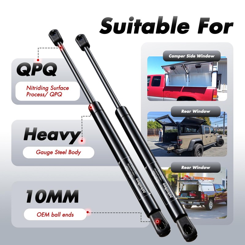 C1620651 18.5" 40 Lb Gas Strut Shock Spring Lift Support