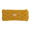 Aran Traditions Cable Knitted Style Headband (Cream)