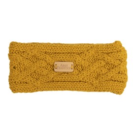 Aran Traditions Cable Knitted Style Headband (Cream)