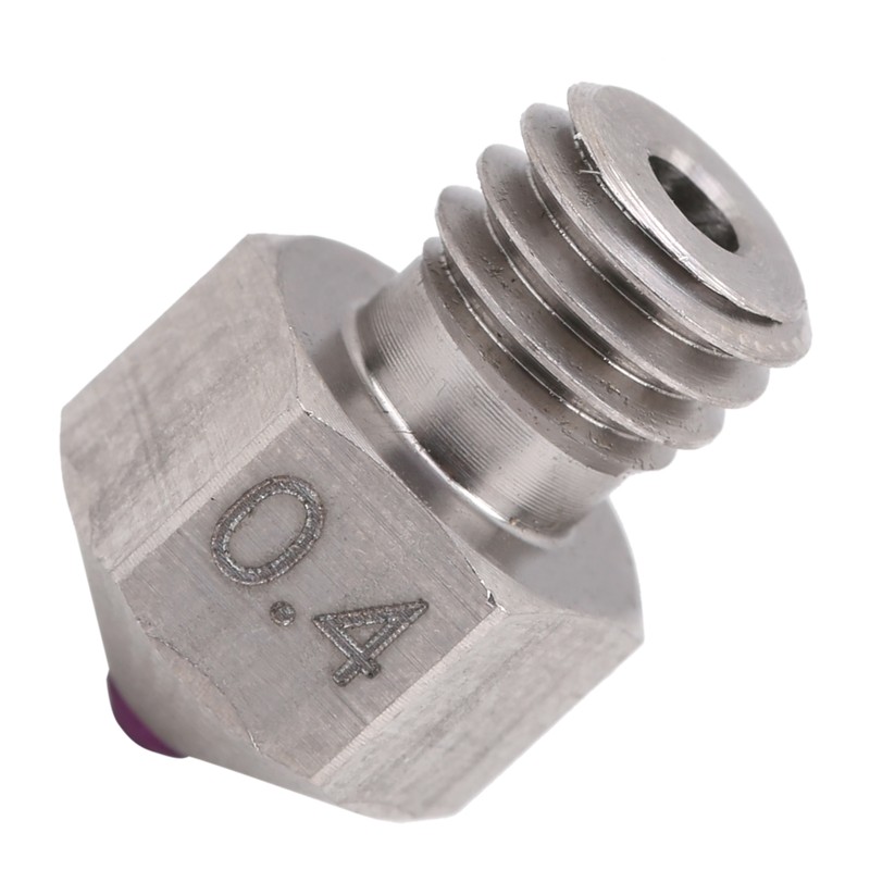 MK8 Titanium Steel Ruby Nozzle 0.4mm Antioxidant Accessory Artificial Precious