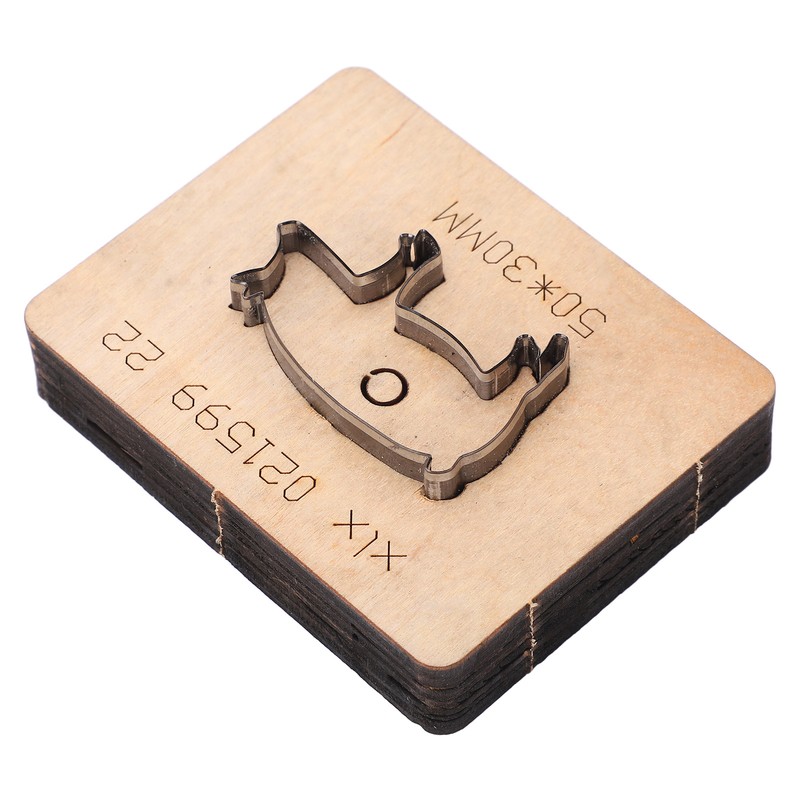 Leather Cutting Die Pig Shape Mould Punch Cutter Craft Tool