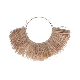 Raffia Wall Decoration Entrance Living Room Dining Room Sofa Background Wall Raffia Weaving Decoration