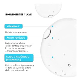 Suero Vitamina C 20 cido Ferlico Vitamina E Timeless Skin Care Antioxidante Aumenta Produccin De Colgeno Para Todo Tipo De Pieles 50ml                