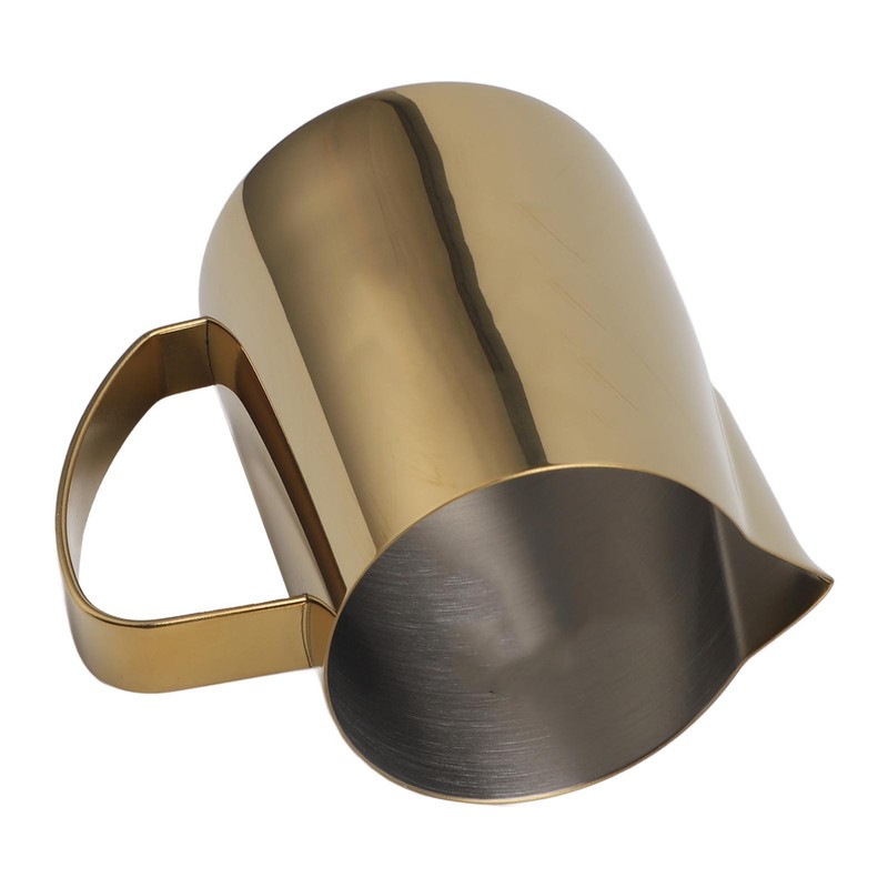 Milk Frothing Pitcher 304 Stainless Steel Coffee Steaming Pitcher Multipurpose