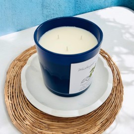 Scalloped White Marble Tray - 8 Inches - Decorative Bijou Bowl - Jewelry Dish - Jewelry Holder - Jewelry Tray - Trinket Holder - Key Bowl - Soap Dish - Candle Holder - Candle Dish