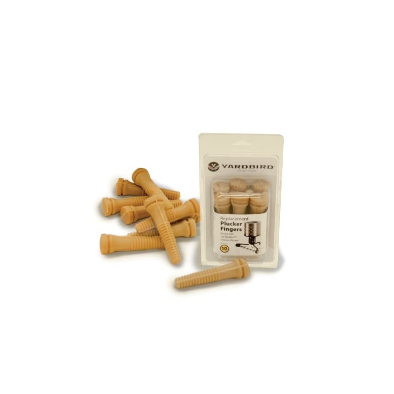 Yardbird 22575 Replacement Chicken Plucker Fingers, Rubber, Quantity: 10