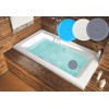 Bathtub Drain Stopper 3 Pack, V-TOP 5inch Tub Stopper Bathtub