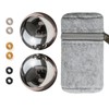 Baoding Balls with Chime 1.5 Inch - Stainless Steel Steel
