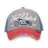 Von Dutch Unisex 100% Cotton Baseball Cap for Motorcycle Adjustable,