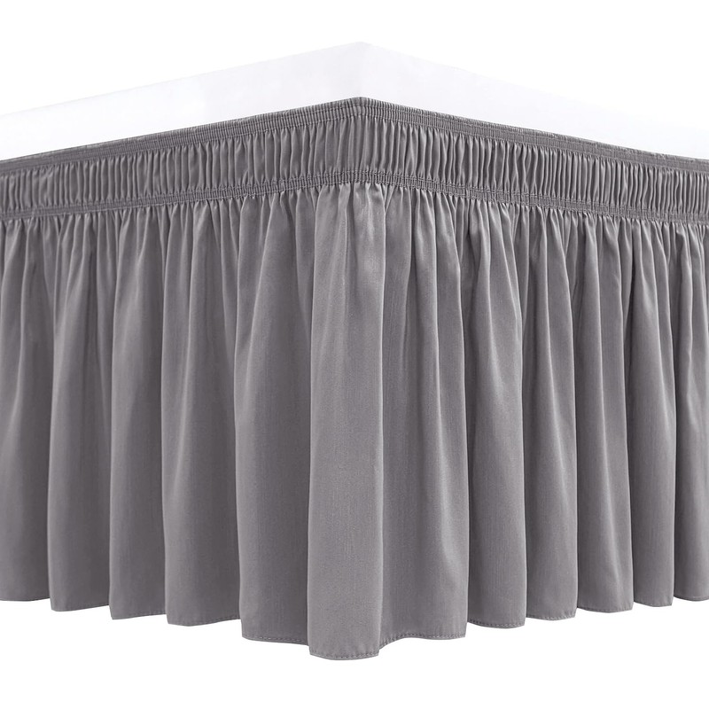Biscaynebay Wrap Around Bed Skirts for Twin & Twin XL