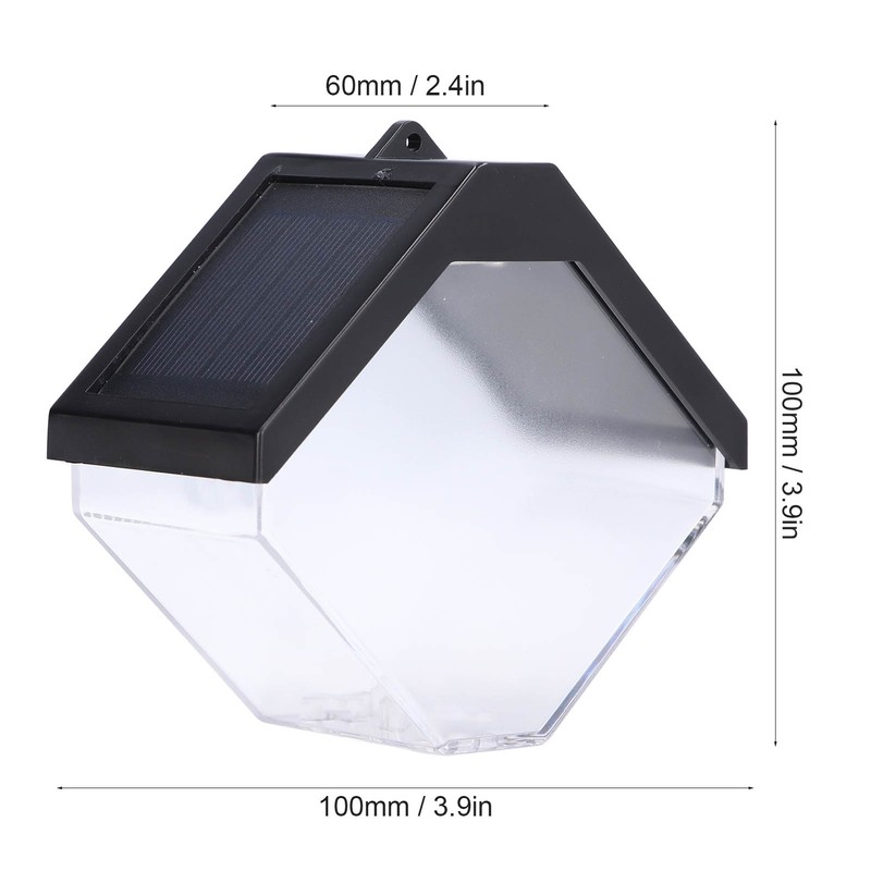Solar Wall Lights Dual Light Modes IP55 Waterproof Long Life